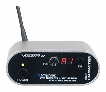 Picture of VocoPro Mono Transmitter/Range Extender for Diginet Professional Wireless Audio System, XLR, DigiNet-MT (DigiNet-MT)