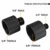 Picture of Avatar Mic Screw Adapter Thread 5/8 to 1/4 Adapter and 5/8 to 3/8 Adapter Set for Microphone Stand to Tripod and Camera Adapter