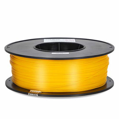 Picture of Inland 1.75mm Yellow PLA 3D Printer Filament - 1kg Spool (2.2 lbs)