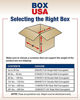 Picture of BOX USA B1084 Flat Corrugated Boxes, 10"L x 8"W x 4"H, Kraft (Pack of 25)