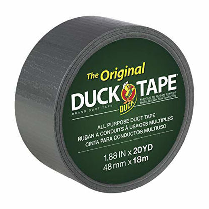 Picture of The Original Duck Tape Brand 1044729 Duct Tape, 1-Pack 1.88 Inch x 20 Yard, 1-Pack Silver