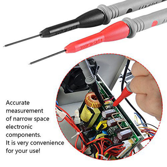 GetUSCart Electrical Multimeter Test Leads Set with Alligator Clips