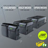 Picture of Drive Auto Products Car Trunk Storage Organizer - Collapsible Multi-Compartment - Adjustable Securing Straps