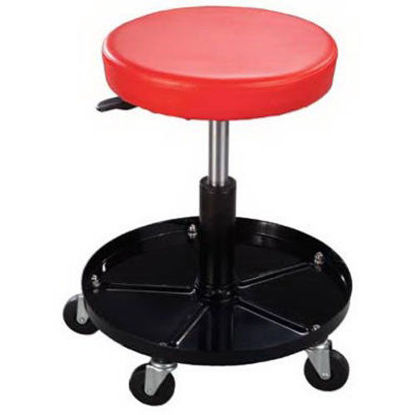 Picture of Pro-Lift C-3001 Pneumatic Chair with 300 lbs Capacity - Black / Red