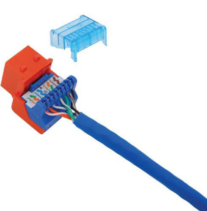 Picture of ICC IC1078E5OR - Cat5 Jack Orange