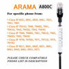 Picture of Arama Cisco Headset with Noise Canceling Microphone Mute Switch Telephone Headset for Cisco IP Phones: 6941, 7841, 7861, 7941, 7942, 7945, 7960, 7961, 7962, 7965, 8845, 8945,M12 M22 etc
