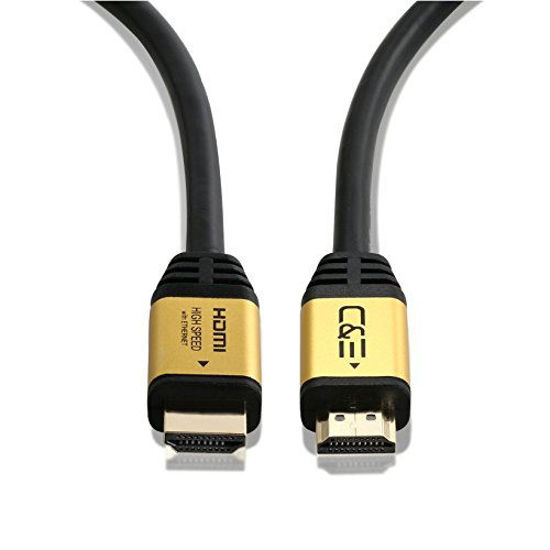 Picture of 3ft (0.9M) High Speed Ultra 4K HDMI Cable with Ethernet (3 Feet/0.9 Meters) Supports 4Kx2K 60HZ, 18 Gbps - 30 AWG - 3D/ARC/CEC/HDCP 2.2/CL3 - Xbox PS4 PC HDTV CNE585727