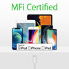 Picture of iPhone Fast Charger CableApple MFi Certified2-Pack USB-C to Lightning Fast Charging Cable(6.6Ft) Compatible with iPhone 12/12 Mini/12 Pro/12 Pro Max/11/11 Pro/11 Pro Max/Xs Max/XR/X, iPad and More