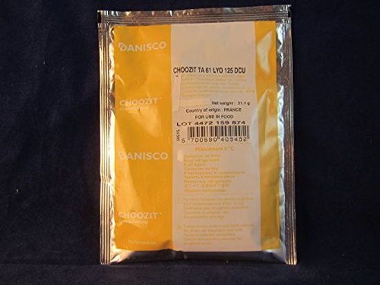 Picture of Danisco TA61 or TA62, 125 DCU (For making semi-hard and hard cheese such as Emmental, Swiss, Asiago, Italian, Parmesan, Quark, Sour Cream, Romano, Provolone, Mozzarella and Emmental)