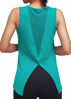 Picture of Mippo Workout Tank Tops for Women Workout Shirts Yoga Tops Tie Back Running Athletic Tank Tops Loose fit Muscle Tank Sleeveless Summer Activewear Gym Tops Workout Clothes for Women Blue Green M