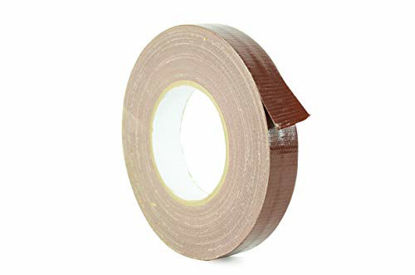Picture of WOD DTC10 Advanced Strength Industrial Grade Brown Duct Tape, 1 inch x 60 yds. Waterproof, UV Resistant For Crafts & Home Improvement