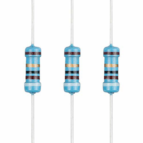 EDGELEC 100pcs 91 Ohm Resistors - 1/2W Metal Film Fixed Resistor, ±1% Tolerance For Electronics Projects - View #6
