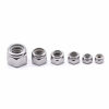 Picture of 1/4-20 Nylon Insert Hex Lock Nuts, Bright Finish304 Stainless Steel 18-8, Pack of 25