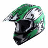 Picture of WOW Youth Kids Motocross BMX MX ATV Dirt Bike Helmet Star Matt Green