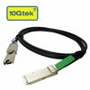 Picture of QSFP(SFF-8436) to MiniSAS(SFF-8088) DDR Cable, 3-Meter 10ft
