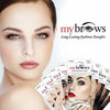 Picture of Godefroy MyBrows Long Lasting Eyebrow Transfers, Soft Arch, Medium Brown, 12-Pairs of Brows