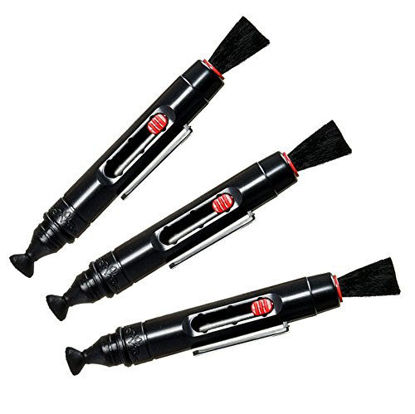 Picture of (3pcs) x Lens Cleaning Pen Brush for DSLR SLR Camera Lens Round Circular or Square Filters, LGG607