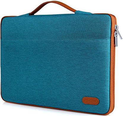 Picture of ProCase 14-15.6 Inch Laptop Sleeve Case Protective Bag, Ultrabook Notebook Carrying Case Handbag for MacBook Pro 16" / 14" 15" 15.6" Dell Lenovo HP Acer Samsung Sony Chromebook Computer -Teal
