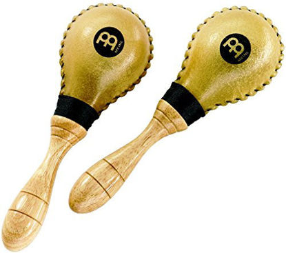 Picture of Meinl Percussion MSM2 Natural Rawhide Maracas