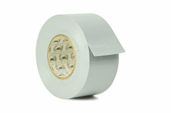 Picture of WOD ETC766 Professional Grade General Purpose Gray Electrical Tape UL/CSA listed core. Vinyl Rubber Adhesive Electrical Tape: 2 inch X 66 ft. - Use At No More Than 600V & 176F (Pack of 1)