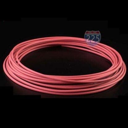 Picture of 20 FT 1/4" 6mm Polyolefin Red Heat Shrink Tubing 2:1 Ratio