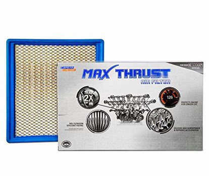 Picture of Spearhead MAX THRUST Performance Engine Air Filter For Low & High Mileage Vehicles - Increases Power & Improves Acceleration (MT-959)