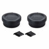 Picture of 2 Pack F Mount Body Cap Cover & Rear Lens Cap for Nikon D3500 D3400 D3300 D3200 D5000 D5100 D5200 D5300 D5500 D5600 D7000 D7100 D7200 D7500 D850 D800 D810 D780 D750 D610 D500 D600 D5 D4 D3 and More