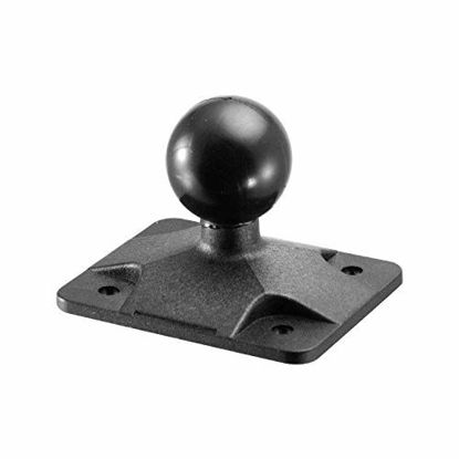 Picture of iBOLT 25mm / 1 inch Composite AMPS Adapter Plate for Industry Standard Dual Ball Socket mounting arms