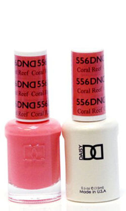 Picture of DND Gel & Matching Polish Set (556 - Coral Reef) + Buy 5 any color get FREE 1 WonderGel Top Coat