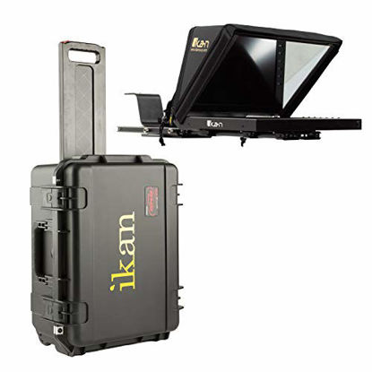 Picture of Ikan PT4200 Teleprompter Travel Kit with Rolling Hard Case