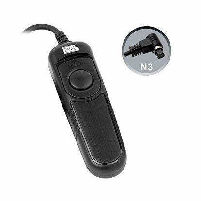 Pixel Remote Commander Shutter Release Cable DC0 for Nikon Fujifilm Kodak Cameras with Pholsy Screen Cleaning Cloth Replaces Nikon MC-30A Pixel Remote Commander Shutter Release Cable DC0 for Nikon Fujifilm Kodak Cameras with Pholsy Screen Cleaning Cloth Replaces Nikon MC-30A