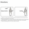Picture of Pixel RC201 Remote Shutter Switch N3 Shutter Release Cable for Canon EOS Cameras with Screen Cleaning Cloth, Replaces Canon RS-80N3