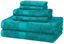 Picture of AmazonBasics 6-Piece Fade-Resistant Cotton Bath Towel Set - Teal