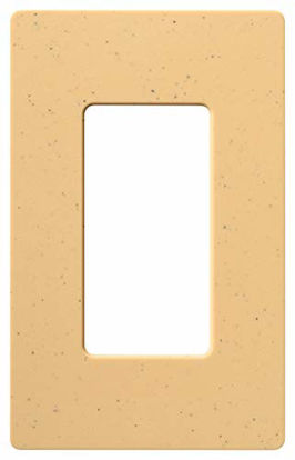 Picture of Lutron Claro 1 Gang Decorator Wallplate, SC-1-GS, Goldstone