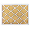 Picture of FilterBuy 25x29x1 MERV 11 Pleated AC Furnace Air Filter, (Pack of 2 Filters), 25x29x1 - Gold