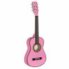 Picture of Best Choice Products 30in Kids Acoustic Guitar Beginner Starter Kit with Electric Tuner, Strap, Case, Strings - Pink