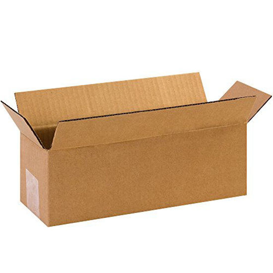 Picture of Partners Brand P1244 Long Corrugated Boxes, 12"L x 4"W x 4"H, Kraft (Pack of 25)