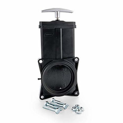 Picture of Camco 39511 3" Waste Valve with Metal Handle- Easily Replace Worn or Damaged Waste Valves, Includes Gaskets and Installation Hardware