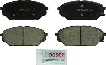 Picture of Bosch BC1301 QuietCast Premium Ceramic Disc Brake Pad Set For 2007-2012 Hyundai Veracruz; Front