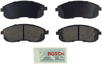Picture of Bosch BE430 Blue Disc Brake Pad Set for Infiniti: 2000-01 G20; Nissan: 1993-00 Altima, 1989-90 Maxima, 2000-06 Sentra - FRONT