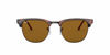 Picture of Ray-Ban Unisex-Adult RB3016 Clubmaster Sunglasses, Havana/Brown, 49 mm