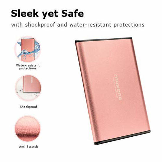 GetUSCart- Maxone 320GB Ultra Slim Portable External Hard Drive HDD USB ...