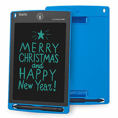 Mafiti LCD Writing Tablet 12 Inch Colorful Electronic Writing Drawing Pads  Doodle Board for Kids Boys Girls Red with Folio Cardboard Protective Case