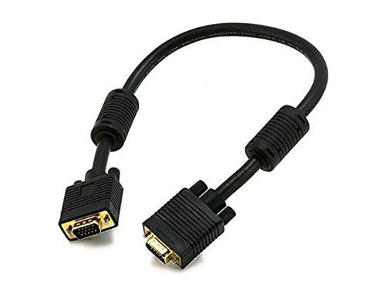 Picture of Monoprice 1.5ft SVGA Super VGA M/M Monitor Cable w/ ferrites (Gold Plated)