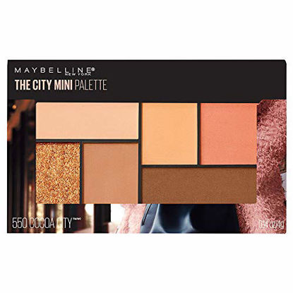Picture of Maybelline New York The City Mini Eyeshadow Palette Makeup, Cocoa City, 0.14000000000000001 Ounce