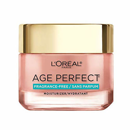 Picture of LOreal Paris Skincare Age Perfect Rosy Tone Fragrance-Free Face Moisturizer for Visibly Younger Looking Skin, Anti-Aging Day Cream, 2.55 oz
