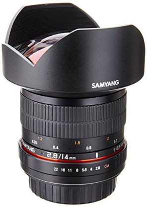 Picture of Samyang SY14M-C 14mm F2.8 Ultra Wide Fixed Angle Lens for Canon