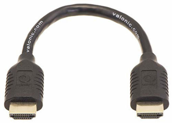 GetUSCart valonic Short HDMI Cable 7 in 0.6 ft 4k Full HD