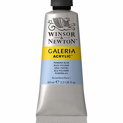 Picture of Winsor & Newton 2120446 Galeria Acrylic Paint, 60-ml Tube, Powder Blue, 2 Fl Oz