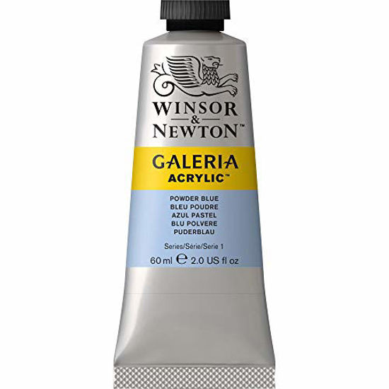 Picture of Winsor & Newton 2120446 Galeria Acrylic Paint, 60-ml Tube, Powder Blue, 2 Fl Oz